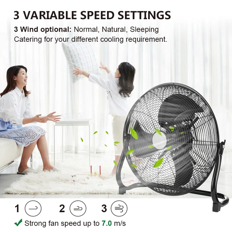 High Quality Standing Big Powerful Metal Stand Electric Cooling Ac