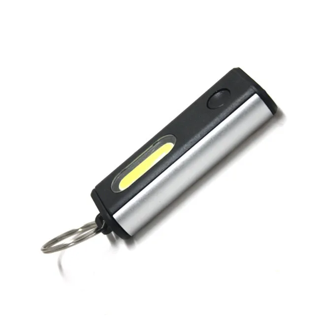 Mini LED COB Flashlight Waterproof Portable Keychain Torch Light Camping Lamp  Z 