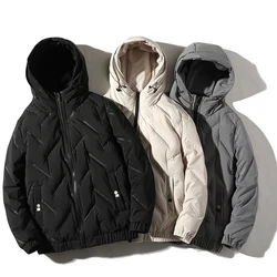 new model 2021 high quality solid color basic heated jacket for men down jacket men duck feather jacket winter men