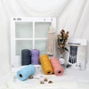 Wholesale 3mm colored DIY craft twisted macrame cotton twine cotton string
