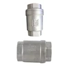 stainless steel 304 3/8 inch vertical check valve High pressure 1000wog SS 304 water supplying checking valves