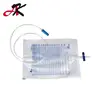 Disposable medical urine bag for adult with cross value