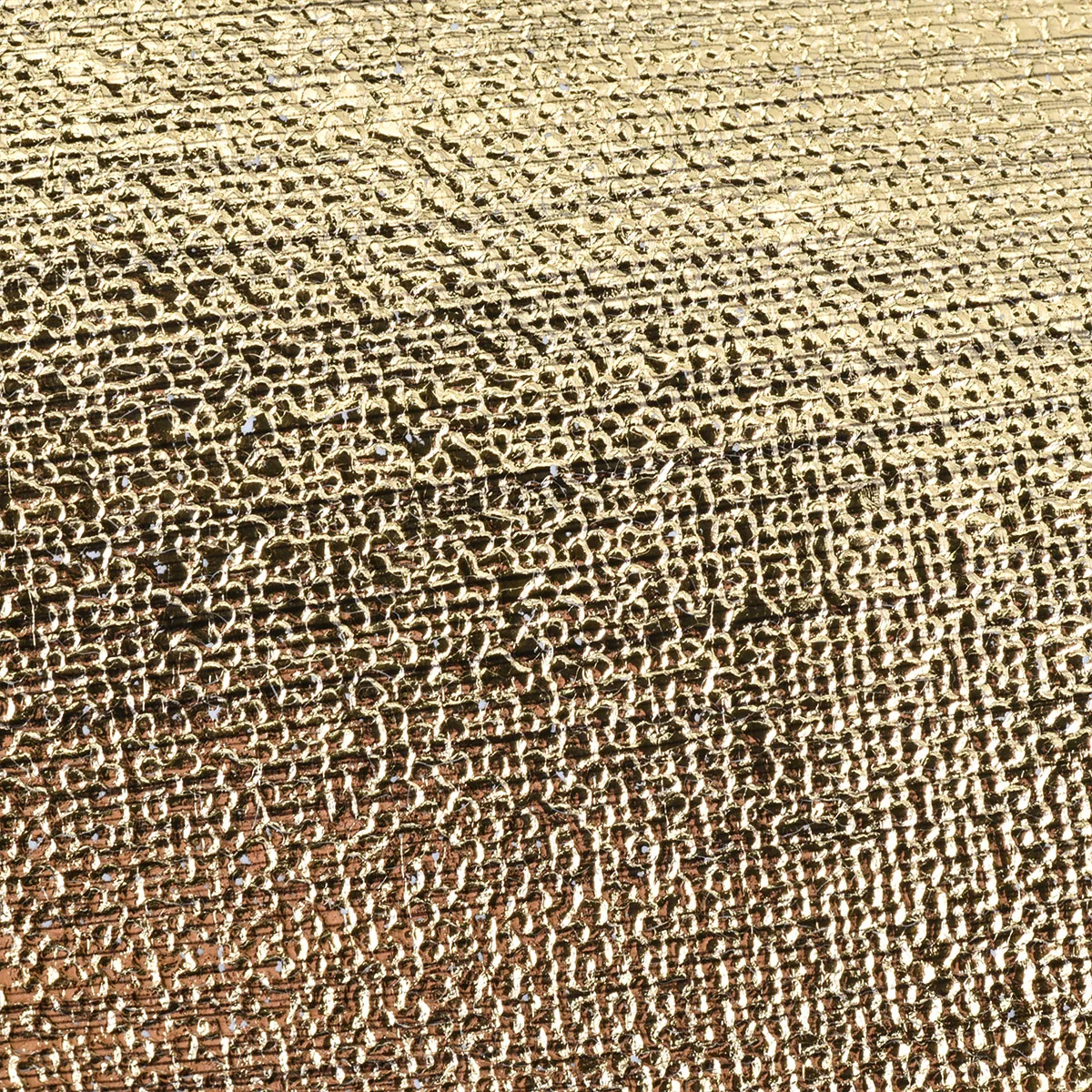 gold leather glass candle holder