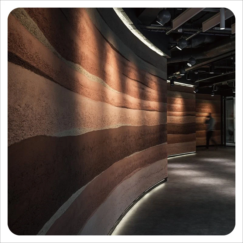 Wanlei Rammed Earth Interior Wall Paint Texture Paint Buy Rammed