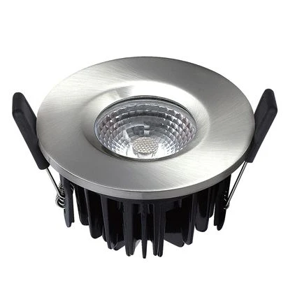 Indoor fire rated IP65 bezel changeable dimmable 8W COB LED downlight