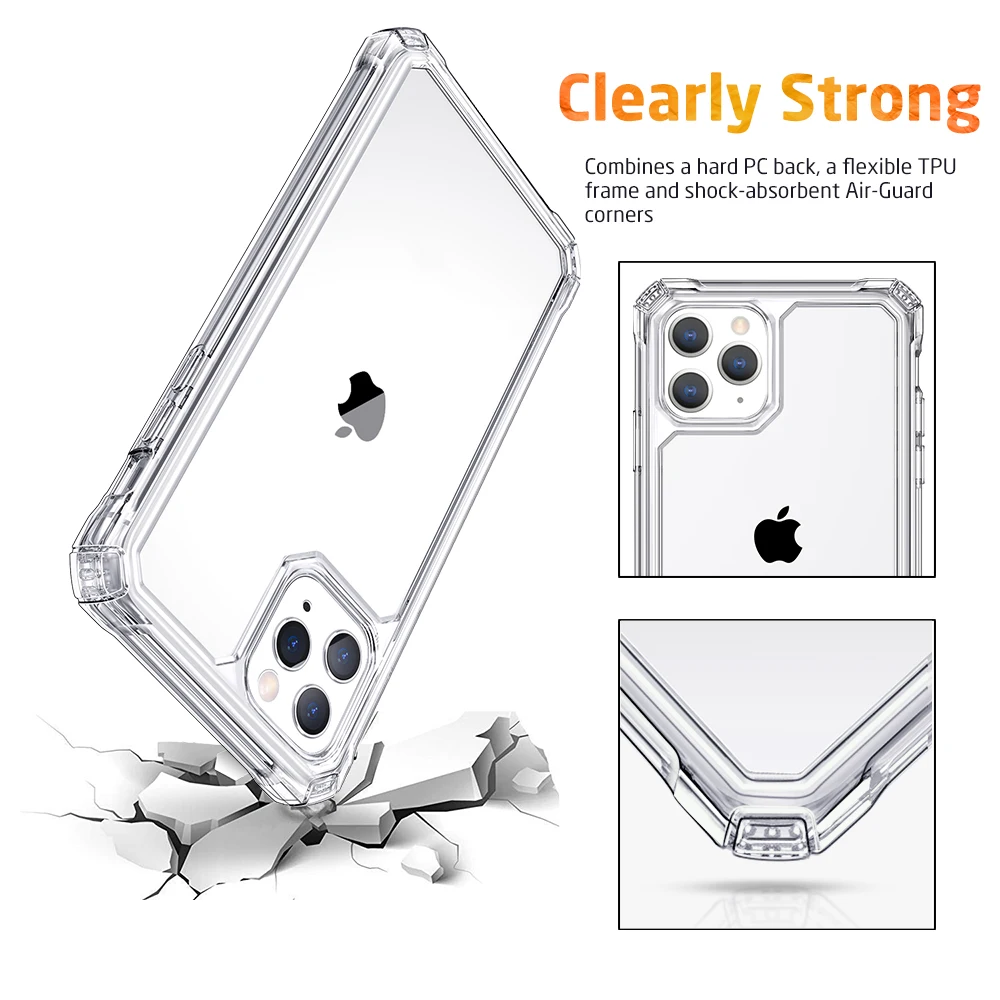 Esr Air Armor Clear Case For Iphone 11pro/11 Pro Max/11 Reinforced Drop