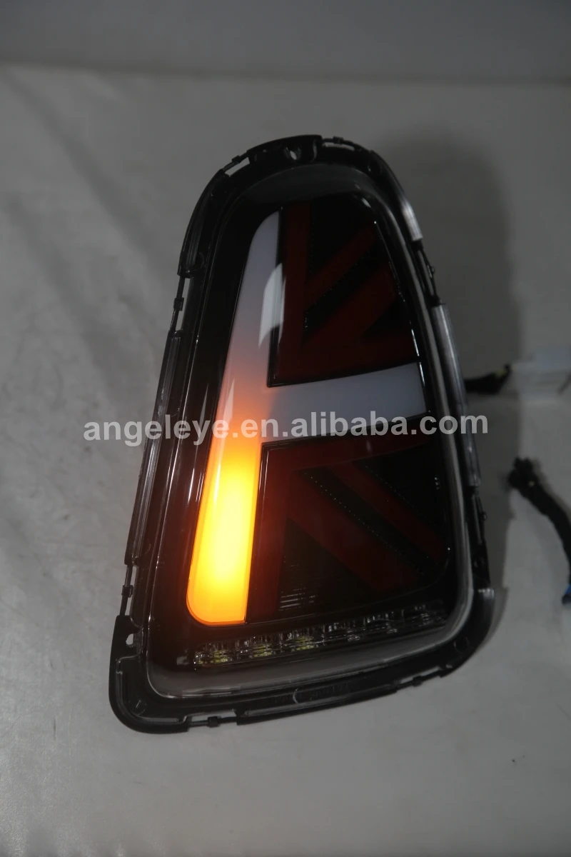 For Mini Cooper Clubman R55 R56 R57 R58 LED rear light 2007-2009/2010-2013 Black Housing Clear lens TW
