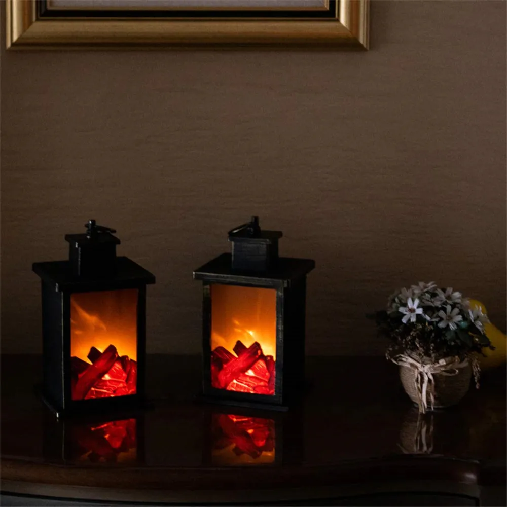 Led Fireplace Lantern камин ada-100120. Электрический камин-часы led Fireplace Lantern SP-14.