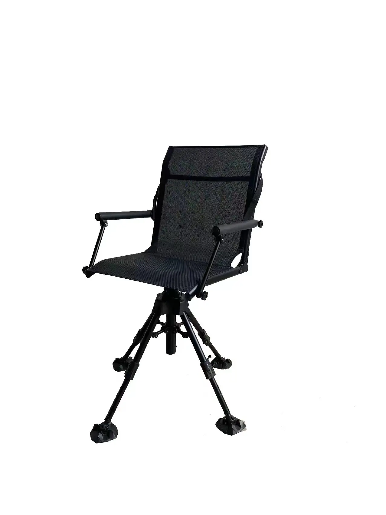 Swivel Hunting Chair With Adjustable Legs Lightweight Buy Swivel