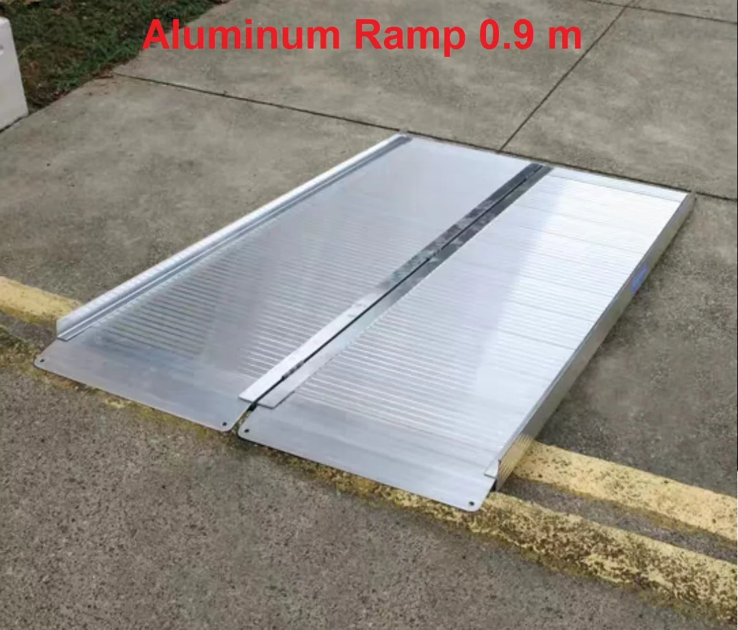Light Weight Aluminum Wheelchair And Car Used Folding Aluminum Ramp