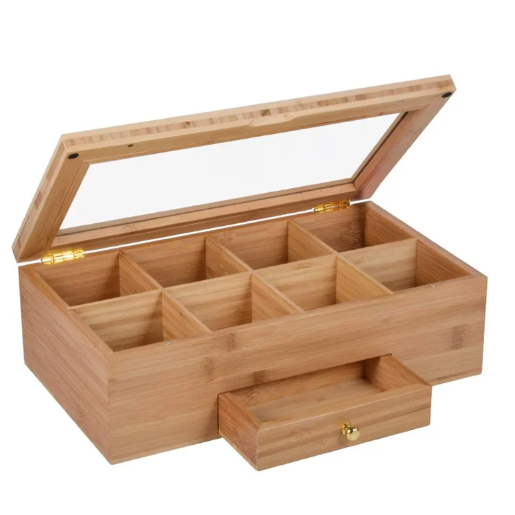 tea box bamboo