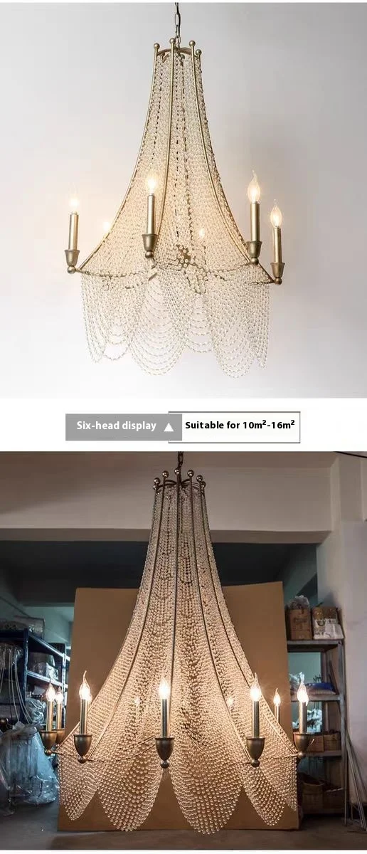 product high quality living room modern luxury lights lighting chandeliers ceiling luxury crystal beads chandeliers pendant lights-5