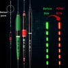 Smart Fishing Float Bite Alarm Fish Bite Bait LED Light Color Change Automatic Night Electronic Changing Buoy Strike Intelligent