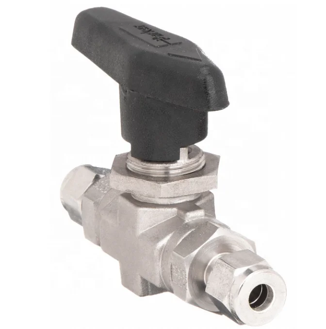 New Parker Two Way Ball Valves,8a-b8lj2-ssp 8f-b8lj2-ssp 6000 Psi - B ...