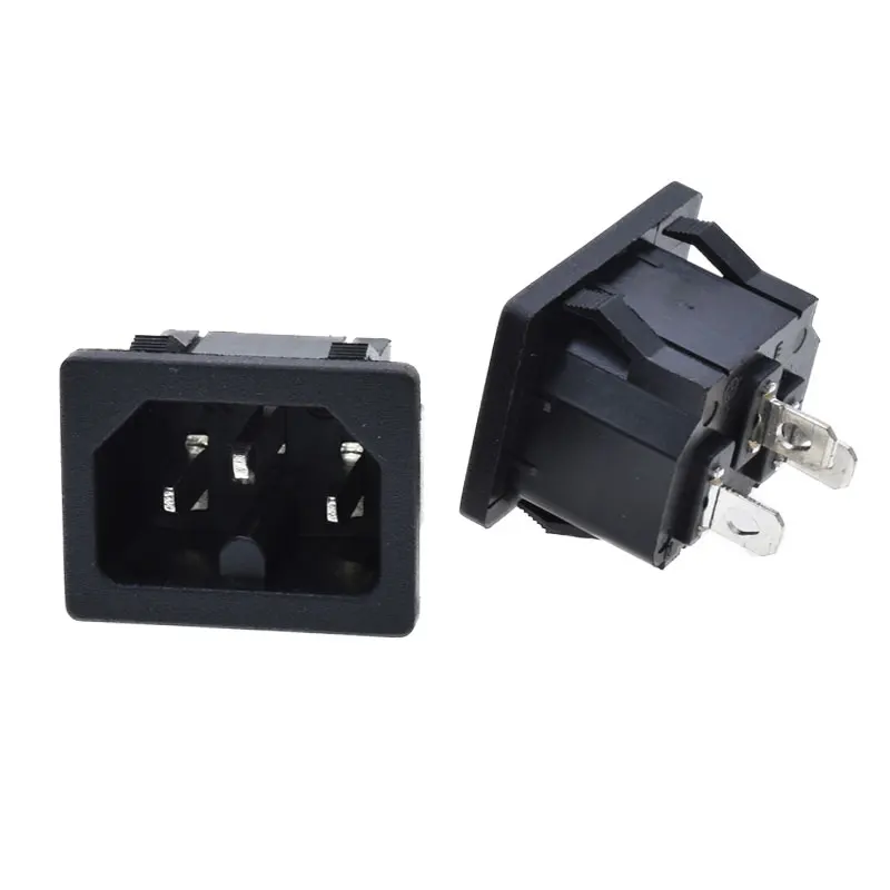 Iec 60320 C16 Power Socket Appliance Inlet Ac Power Socket For C15 Plug ...