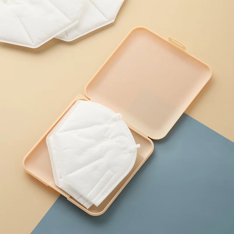 Portable Square Face Mask Carry Case Holder Container Disposable N95 Face Mask Box Buy