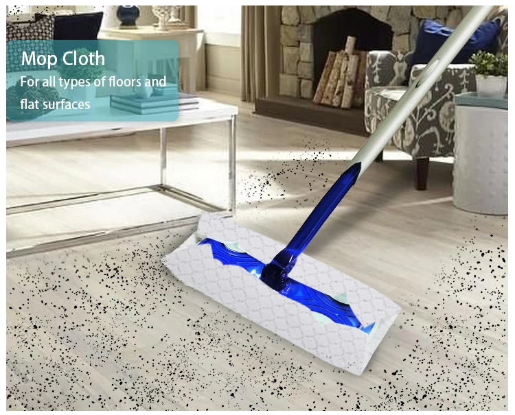 Electrostatic Disposable Cleaning Cloths Dry Floor Cleaning Cloth Non Woven Fabric Static Wipe