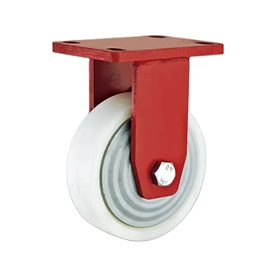 
extra high load 50mm wheel caster high quality white nylon caster wheels extra heavy duty caster 