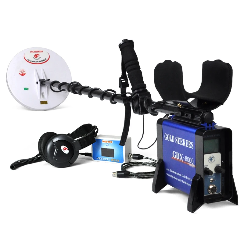 Gdx8000 Multi-frequency Vlf Metal Detector With 25