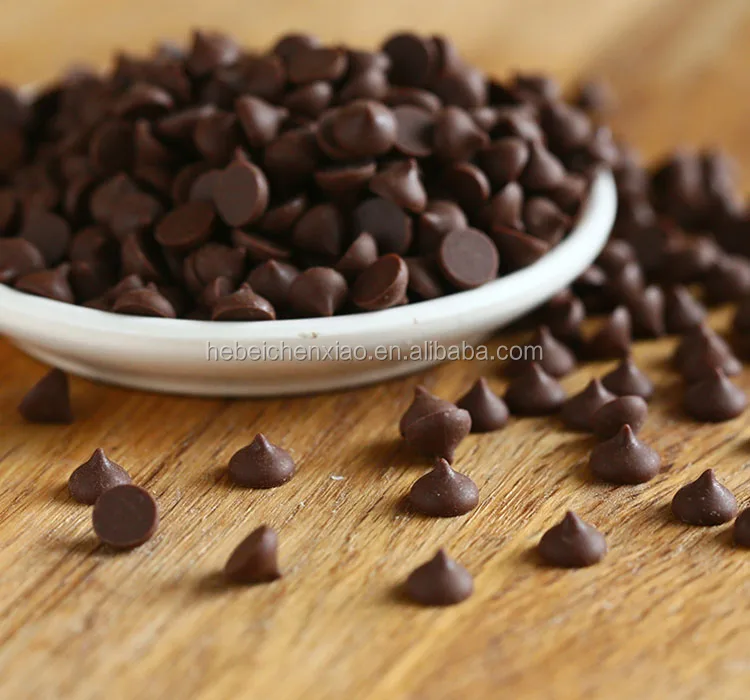 dark chocolate sweet candy chocolate for cake and biscuits