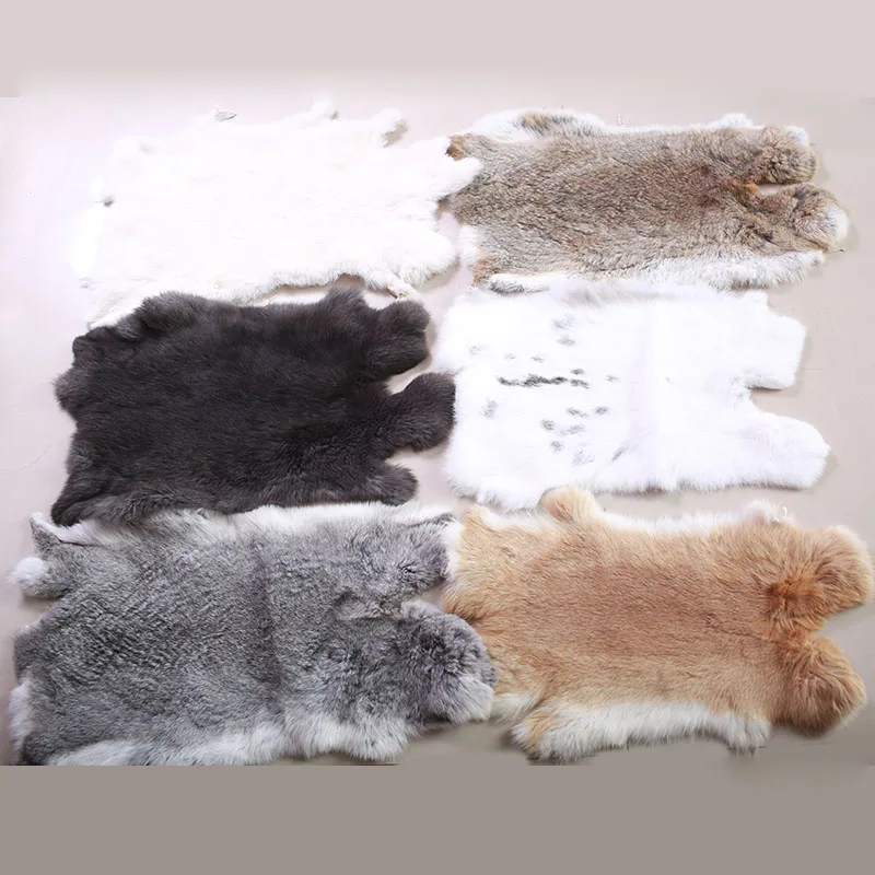 China Suppliers 2023 New Animal Fur Rabbits Pelt Wholesale Natural