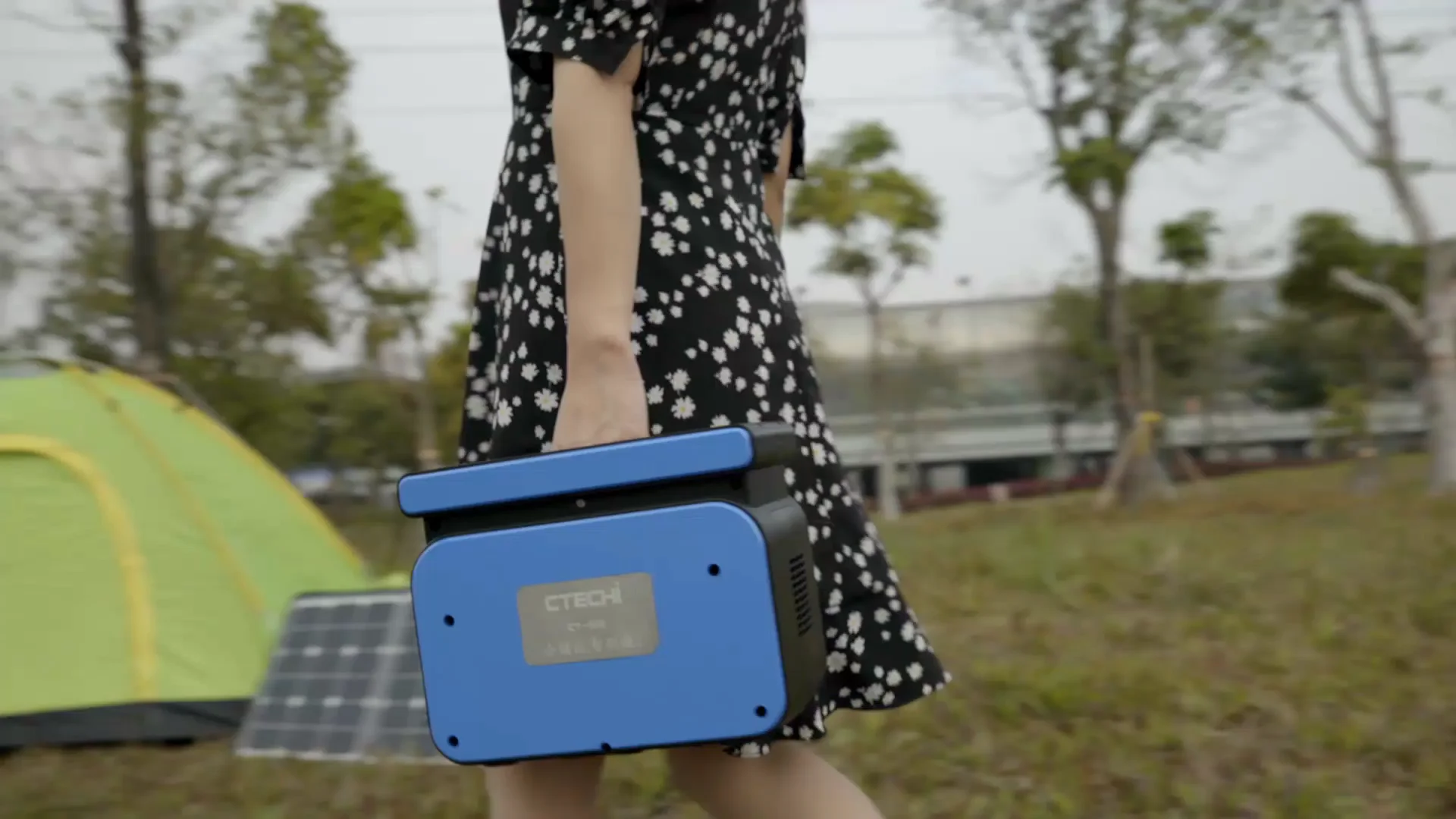 Ctechi 500w Emergency Power Supply Portable Solar Generator Portable