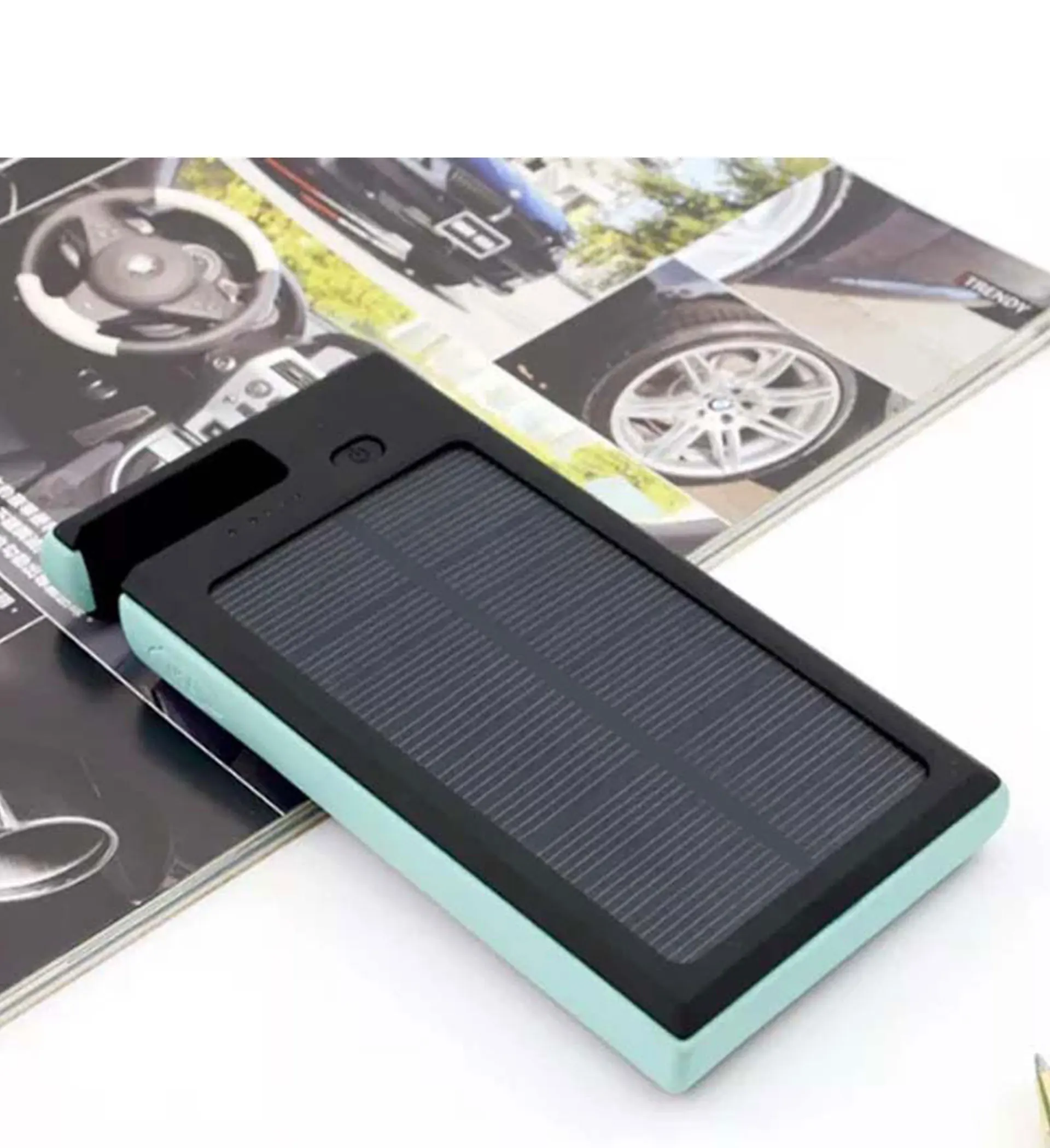 2020 Custom Logo Dual USB Mobile Phone Battery Charger Waterproof Solar Power Bank - ANKUX.COM