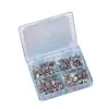 200pcs/50sets Orthodontic buccal tubes 2nd molar mini tube MBT .022" Upper and lower arch