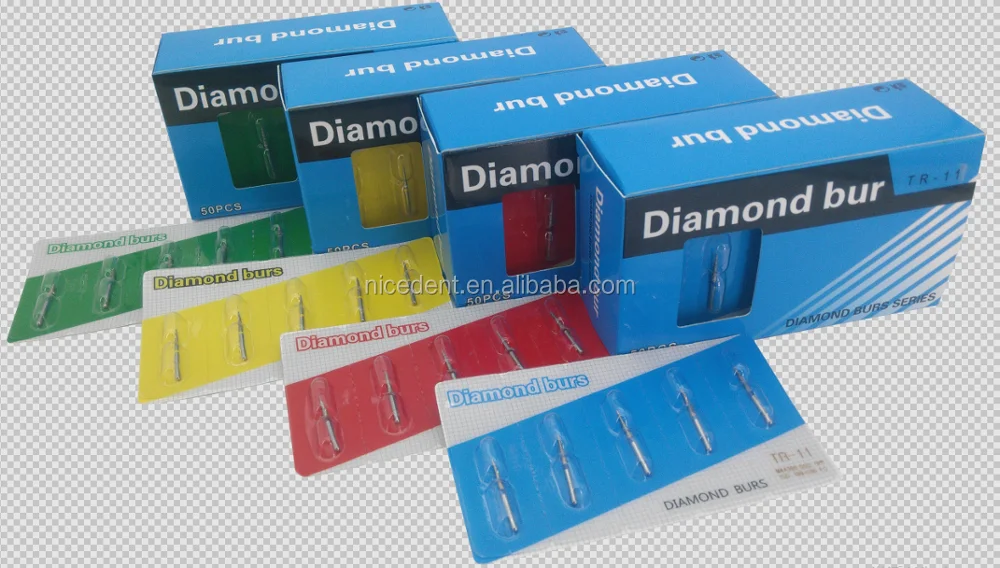 best dental diamond burs fg dental burs 5pcs/pack for high speed