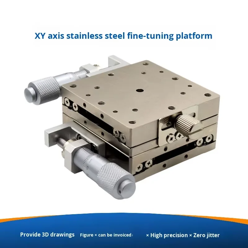 80 high precision optical small fine linear manual adjustment sliding table bearing-17