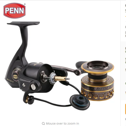 penn battle ii spinning reel - model btlii3000 BTLIII3000DX III DX 3000 : Sports & Outdoors this reel offers a smooth retrieve and a robust HT Penn BTLIV3000DX Battle IV DX