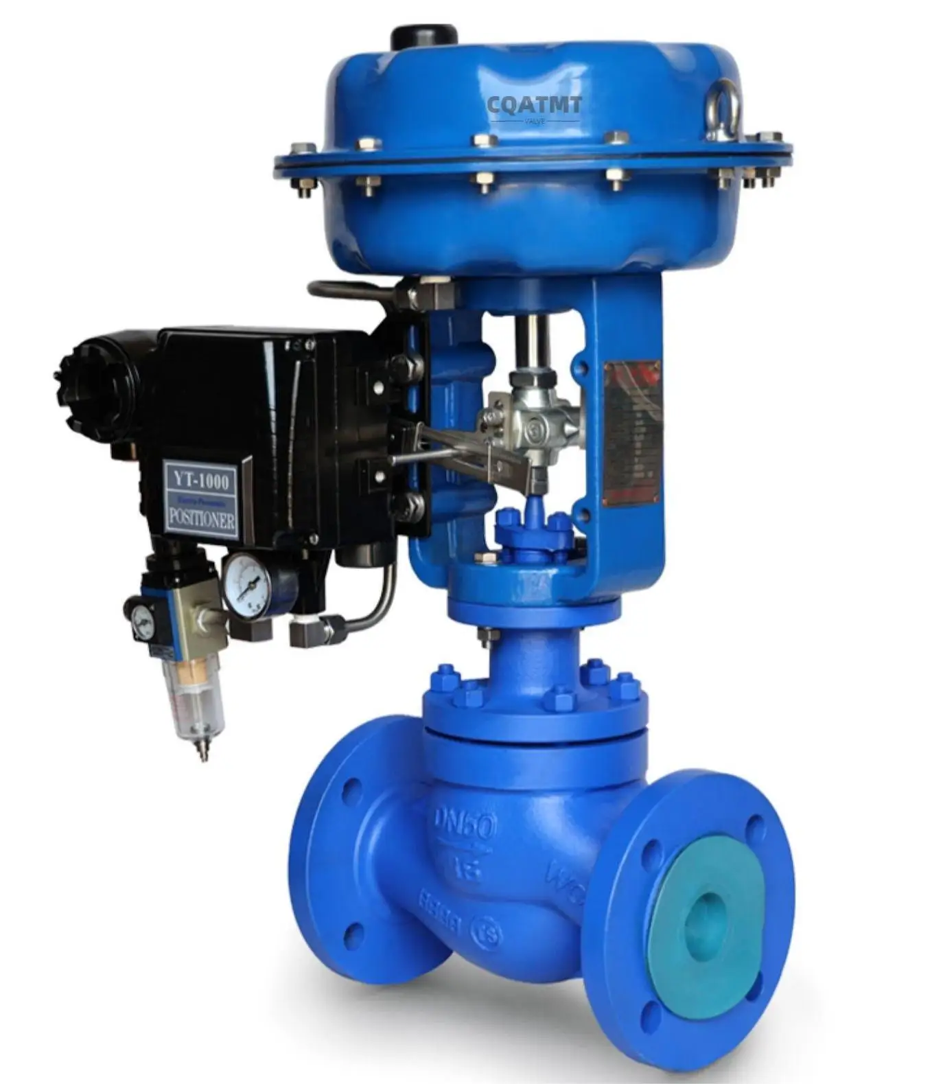 Cqatmt Pneumatic Control Globe Valve Actuator Top Guided Single Seat ...