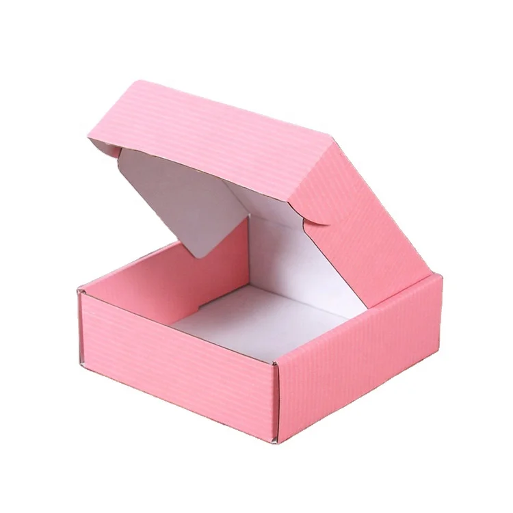 30 20 5cm Custom Printed Pink Corrugated Shipping Box Pink Mailing Mailer Box Buy Mailing