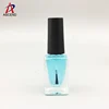 hot sale custom 10ml square glass nail gel varnish bottle empty nail polish bottle design with caps and brush