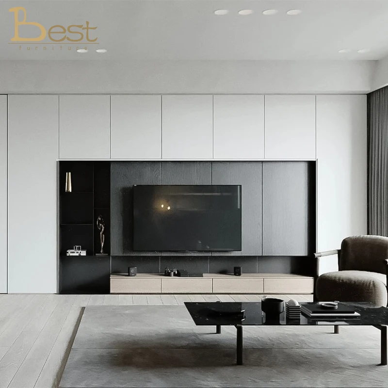 Modern Minimalist White All In One Wall Mounted Tv Buy Tv