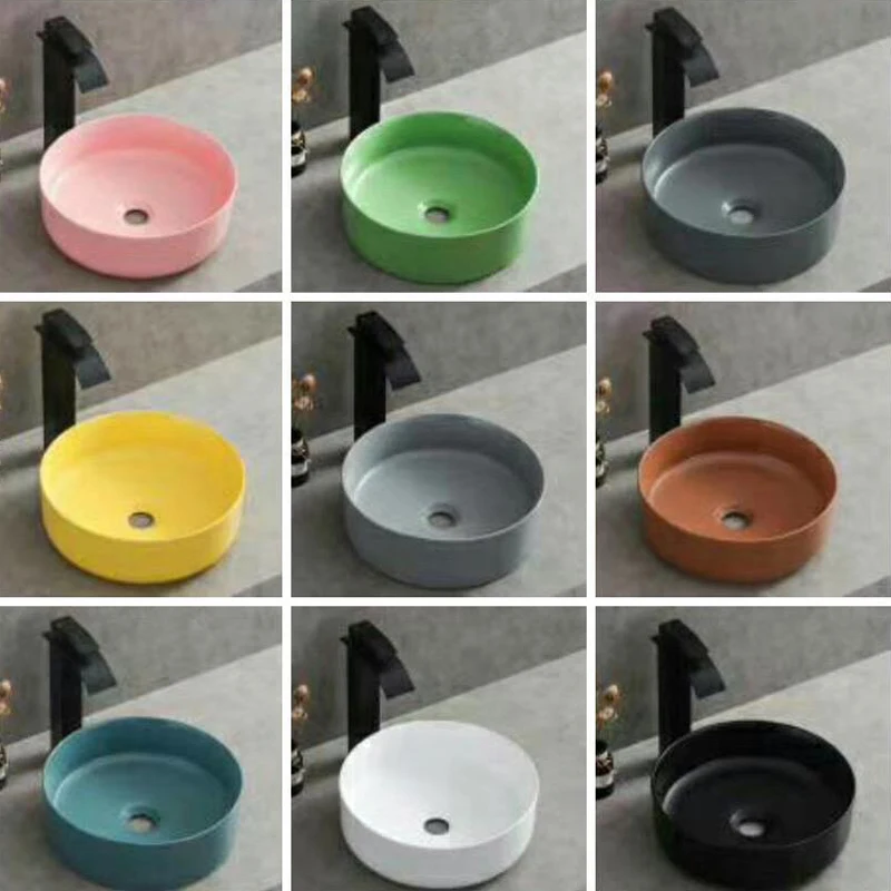 Матовый Белый Умывальник Для Ванной Комнаты,Раковина Для Туалета ...