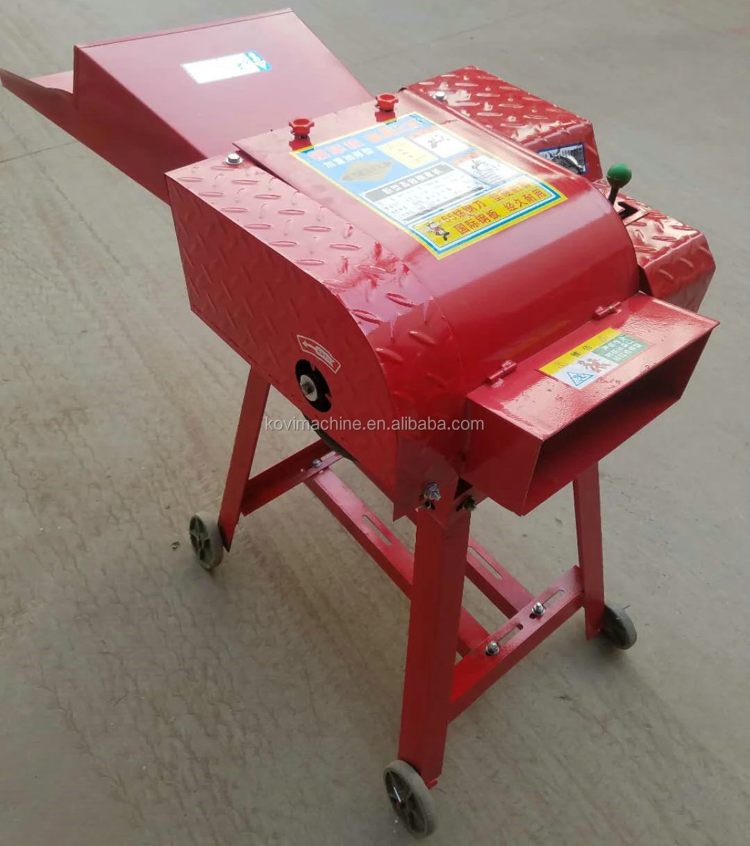 Chaff Cutter Machine Cow Feed Grass Paddy Straw Cutting Cutter Machine