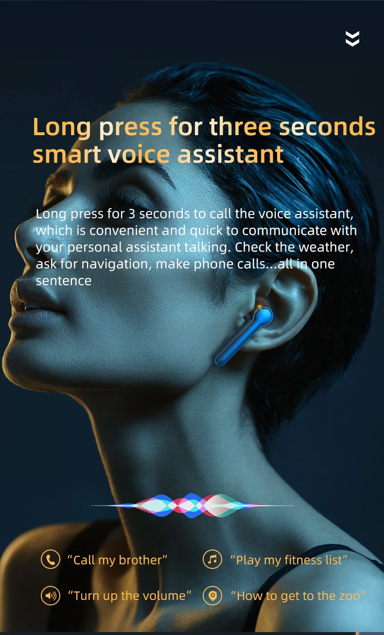 Wireless earbuds with immersive sound, XY20 XY-20 active noise reduction earphone bluetooth - ANKUX.COM