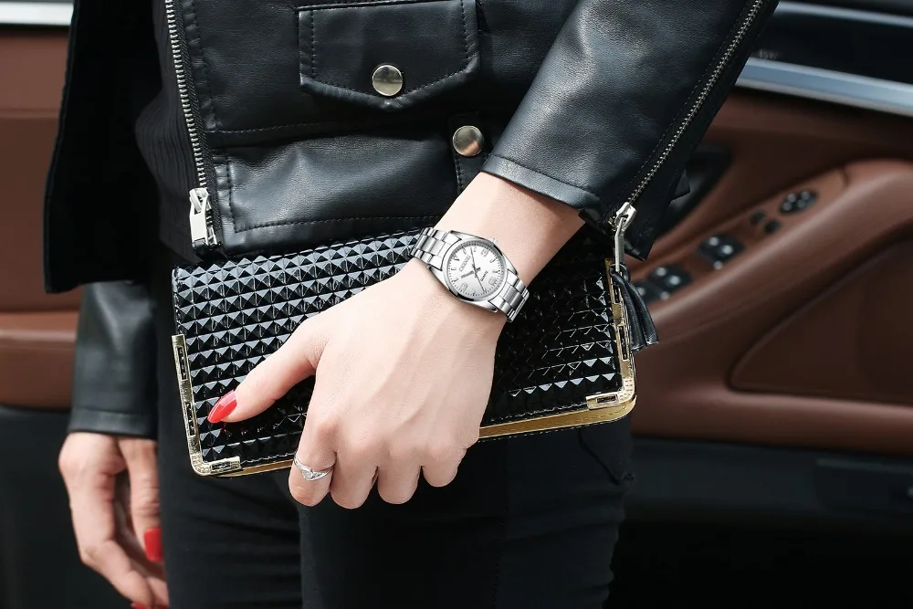 Chenxi 003A Custom Brands Couple Quartz Watches Quality Steel Analog Waterproof Luxury Men Women Wrist Watch