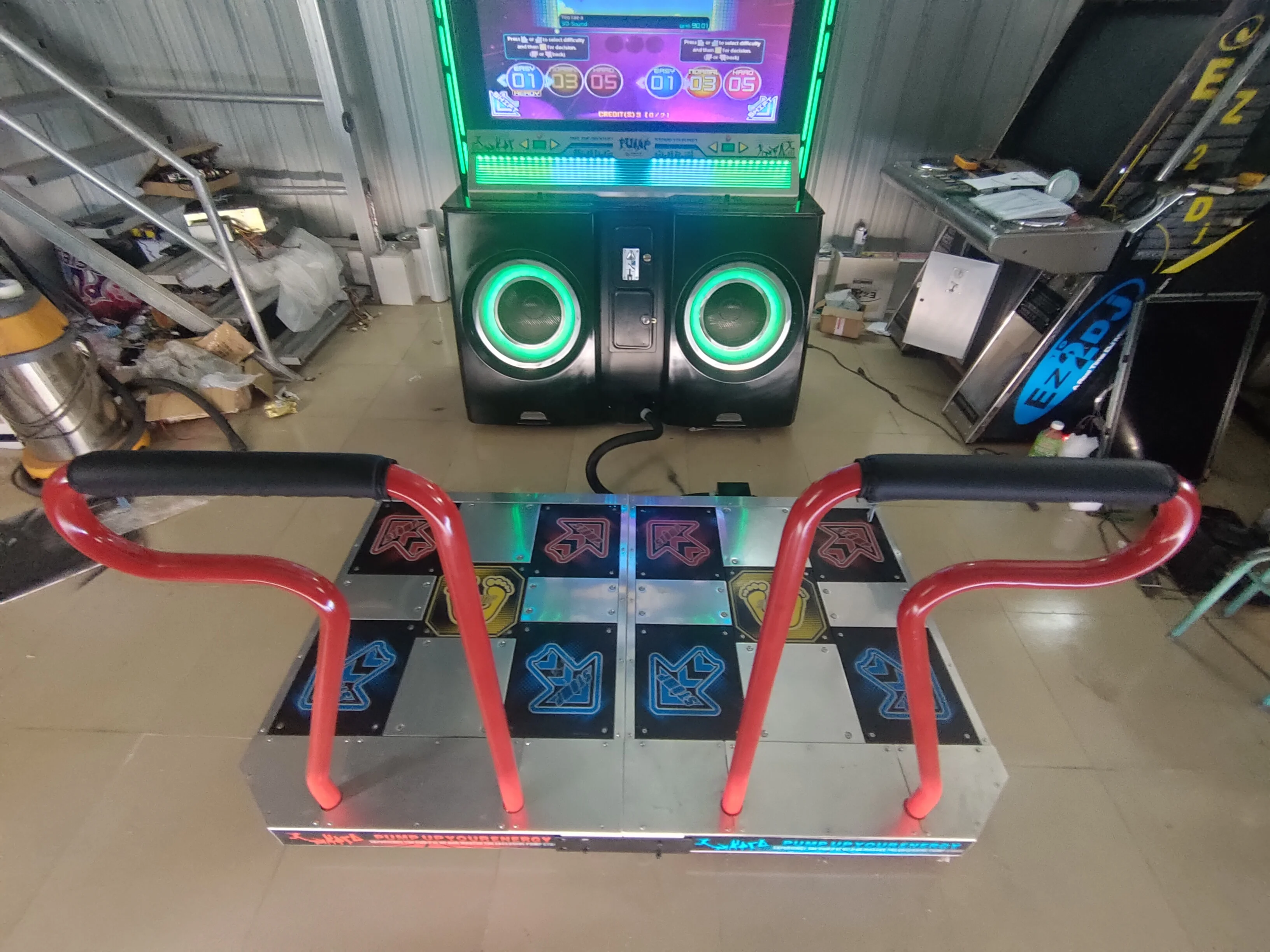 Coin Operated Arcade Pump It Up 2015 Prime Dancing Game Machine