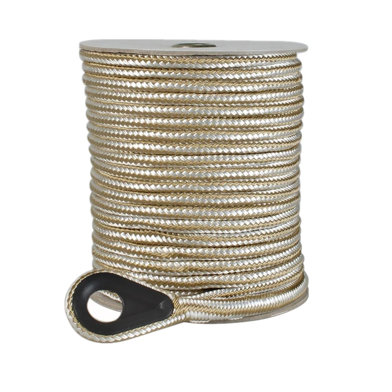 Heavy Duty Braided Anchor Line for Boat Yacht Mooring Nylon Polyester Rope