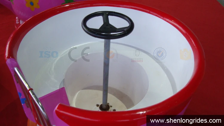 Indoor or Outdoor Tea Cup Carousel Rides 24 Seats Coffee Cups Rides for Sale 