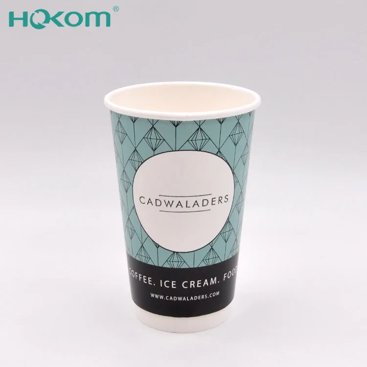 230-460ml double wall paper cup