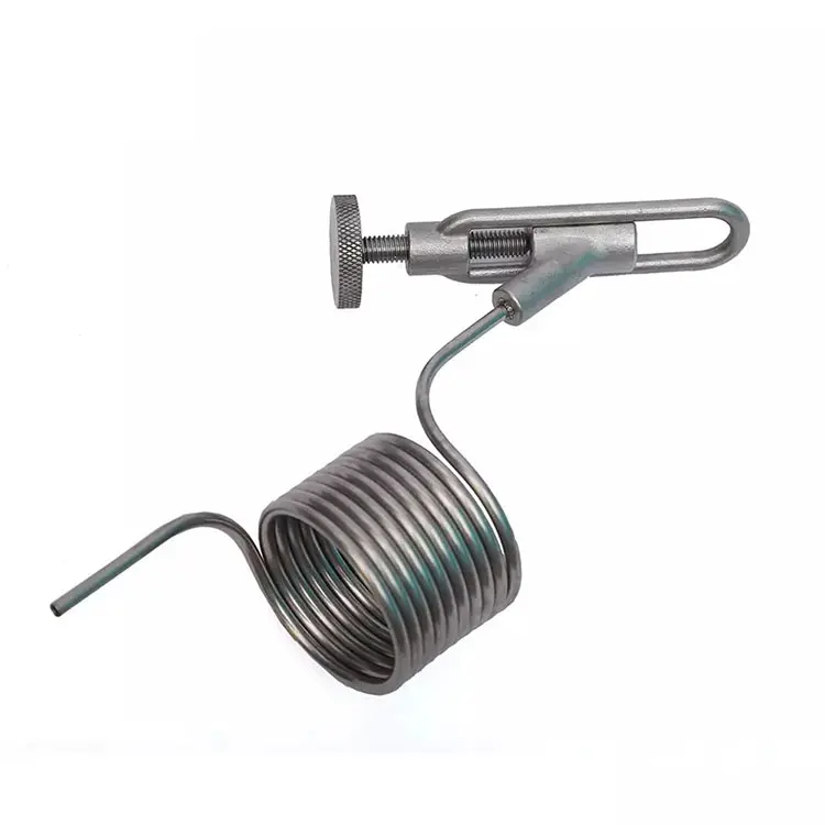Qiimii 304 Stainless Steel Sampling Coil Defoamer Pigtail Proof Coil
