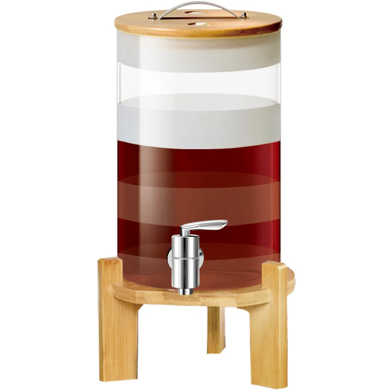 4.8l Wholesale Glass Stainless Tap Glass Water Beverage Drink Dispenser Buy Glass Dispenser
