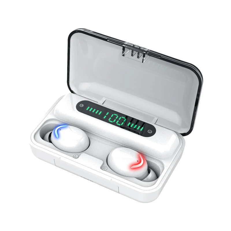 

2021 New Arrivals Wireless Bt Headphones Amazon Top Seller Mobile Phone Powebank Audifonos Earphone Tws F9-5 F9-5c F9 Earbuds