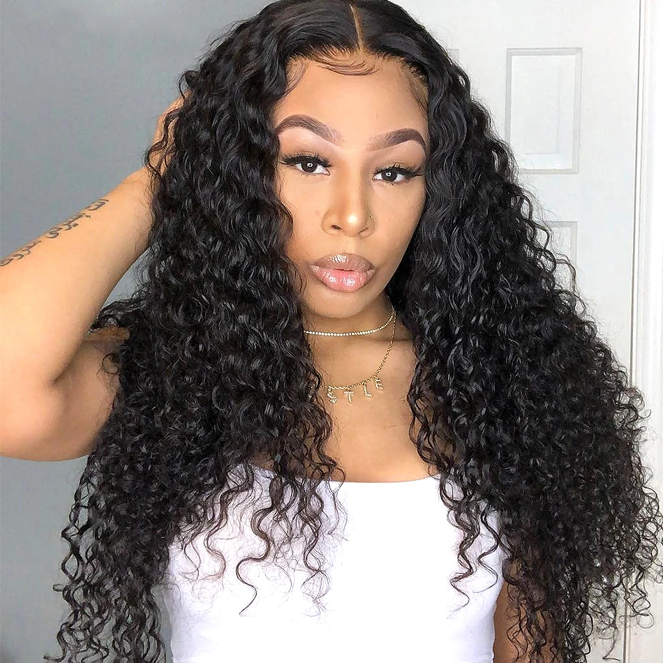 Spanish Curl Naturelle Single Hidden Knot Hairline Lace Wig High ...