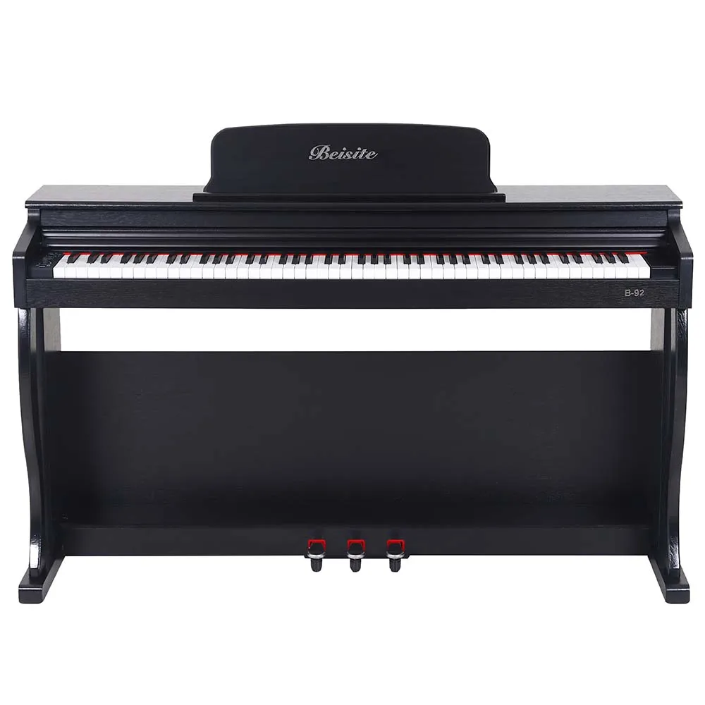 Top-selling professional 92 musical instrument weighted keyboard piano