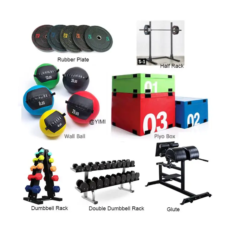Commercial Body Building Multi Exercise Fitness Sets Dumbbell Gym