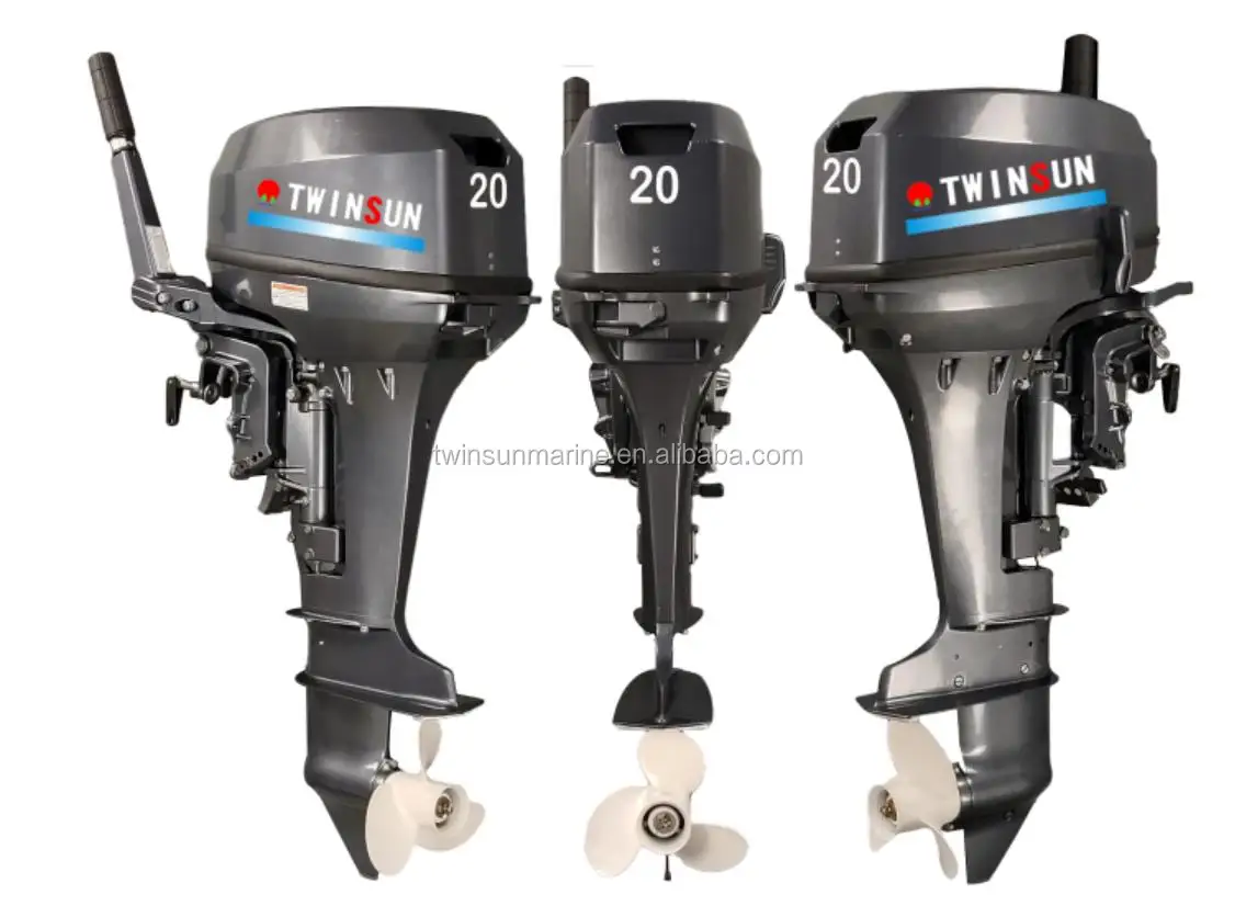 Twinsun 20hp Outboard Motor 2 Stroke Short Shaft Outboard Engine